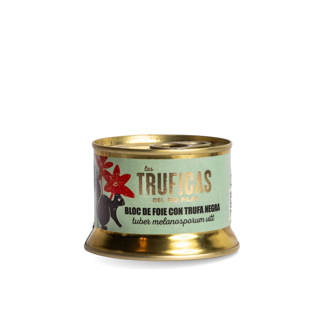 Bloc de foie con trufa negra