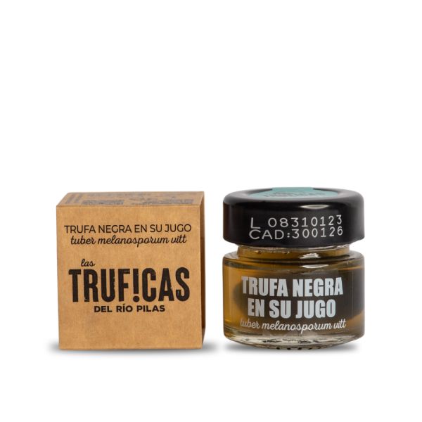 Trufa negra en su jugo